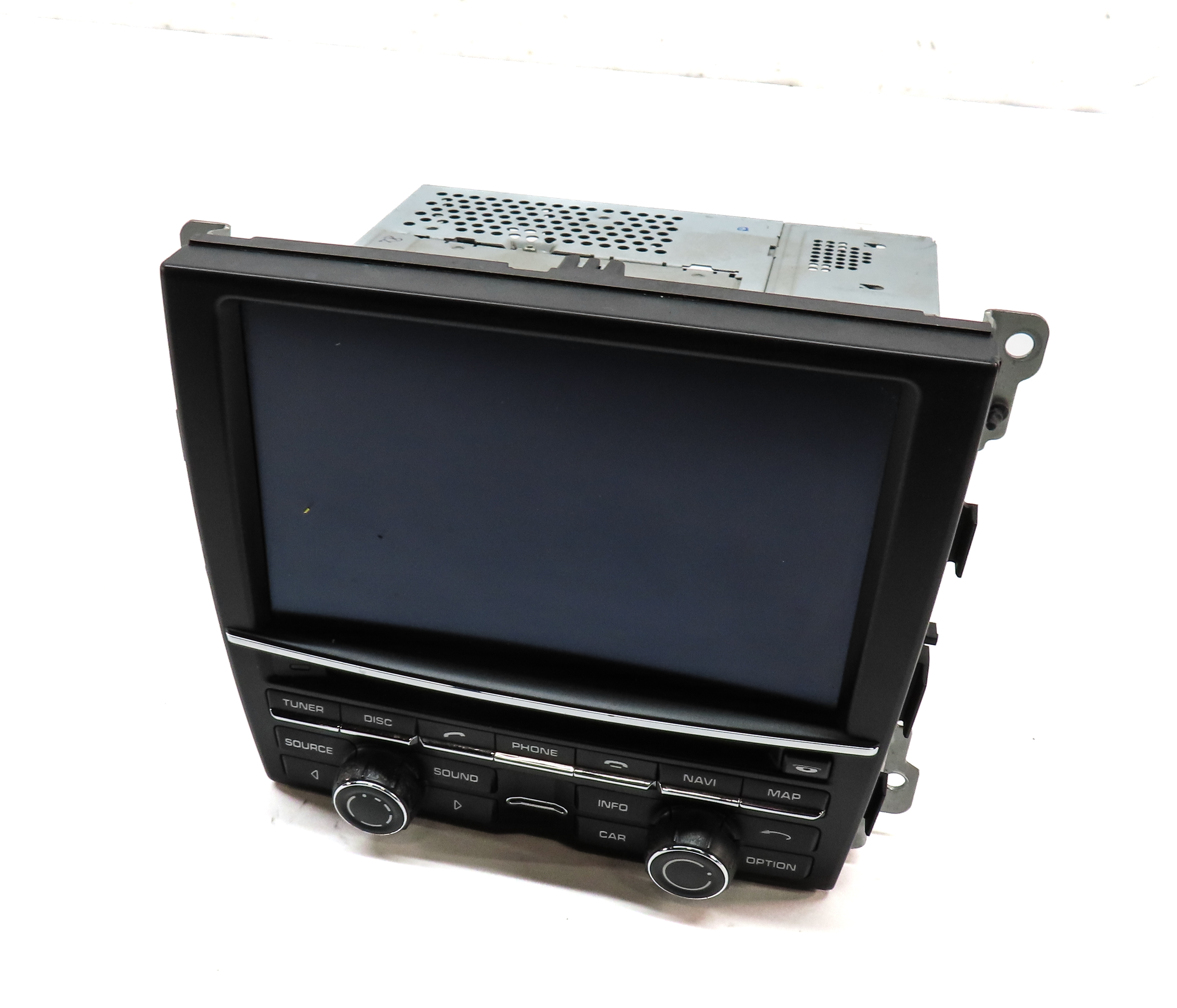 2011 PORSCHE PANAMERA (970 G1) FRONT CENTER DASH RADIO CD NAVI MEDIA HEAD UNIT — exact item pictured